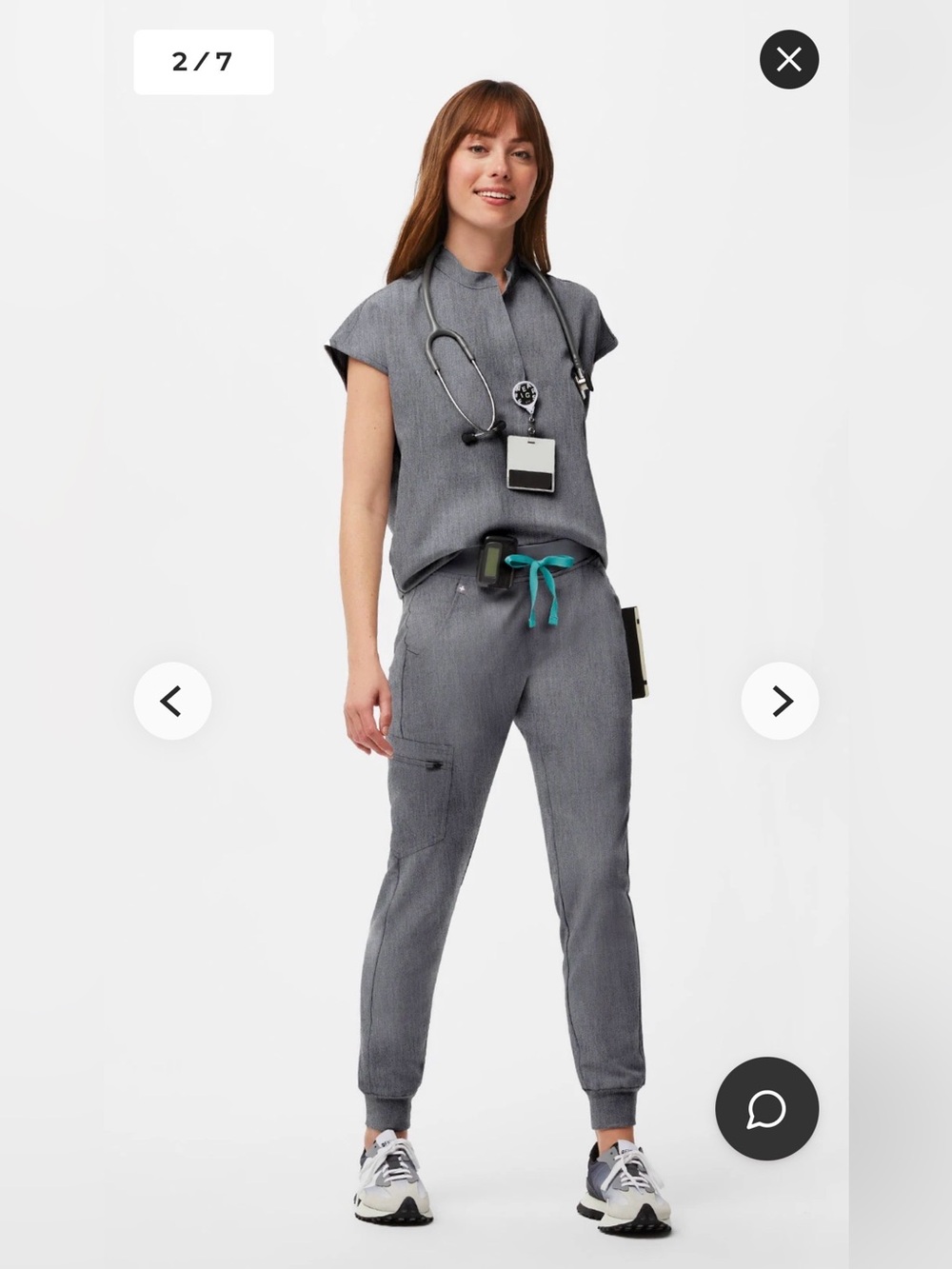 FIGS | Graphite | Scrub Set
